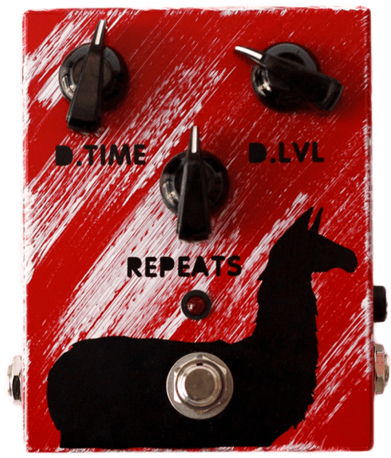 Hovedbilde JAM Pedals Delay Llama+ Analog LoFi Delay