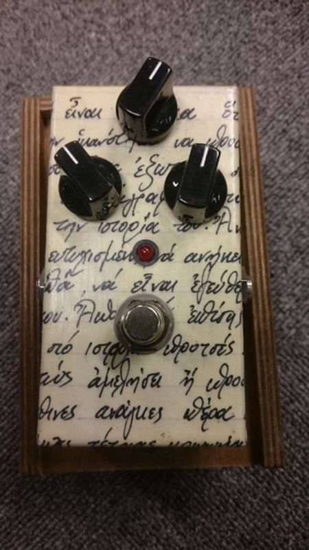 JAM Pedals Tube Dreamer 58 Custom Letter