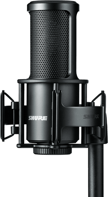 Hovedbilde Shure SM4 MIC, BLACK, W/ SHOCK MOUNT, CASE