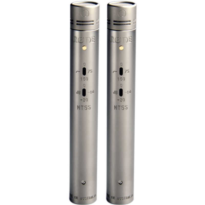Røde NT55 matched pair kondensatormikrofoner