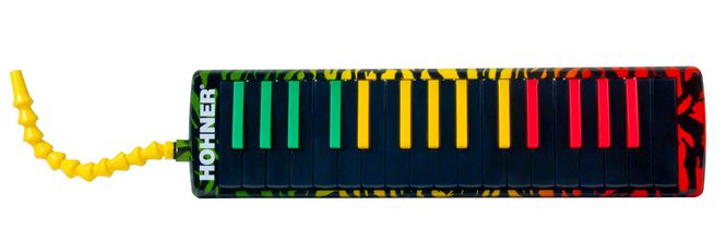 Hovedbilde Hohner 9445/37 Airboard Rasta 37 melodica