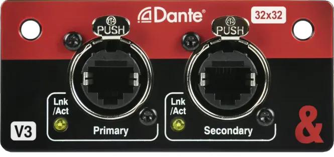 Hovedbilde A&H SQ & AHM Dante Audio Interface Module 32x32