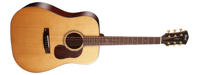 Hovedbilde Cort Gold D6 w/case Nat
