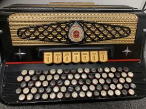 Hovedbilde Manfrini Bassoon 3-korig knappetrekkspill, norsk ...
