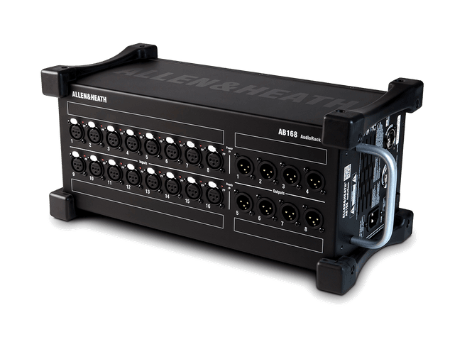 Hovedbilde A&H AB1608 Audiorack portable SQ/QU/GLD 16/8 XLR ...